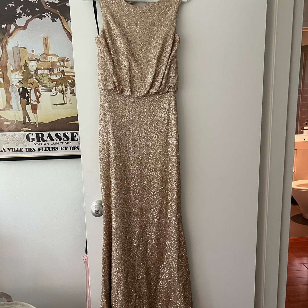Sequin gown